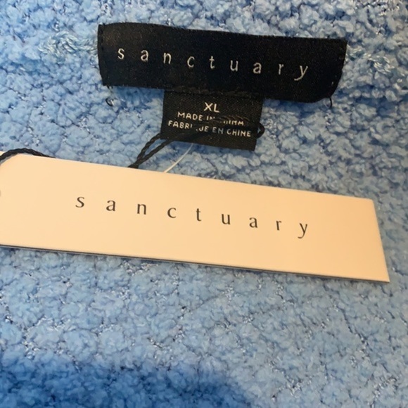 Sanctuary V Neck Teddy / Popcorn Sweater - Picture 6 of 7